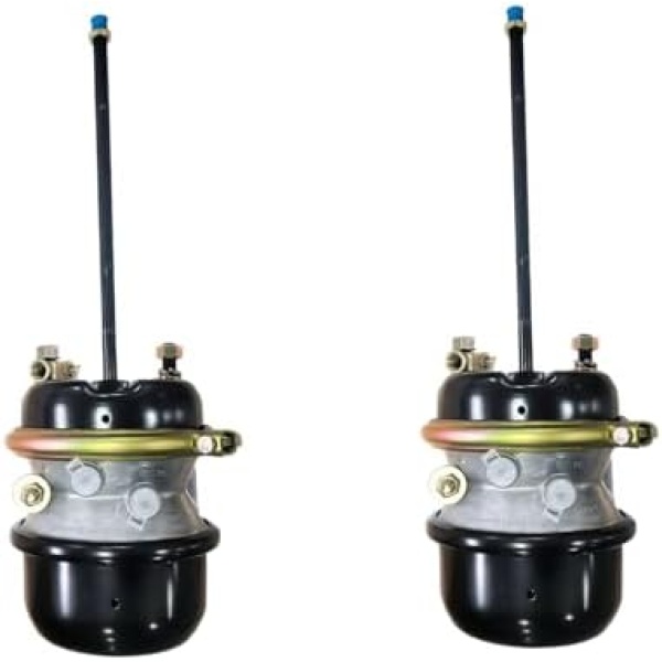 telfair 2 Pack Sealed 30/30 Air Brake Chambers, 2.5'' Stroke, Fully Threaded